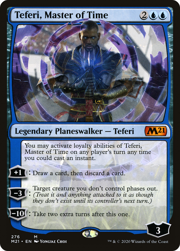 Teferi, Master of Time (276) (M21-276) - Core Set 2021