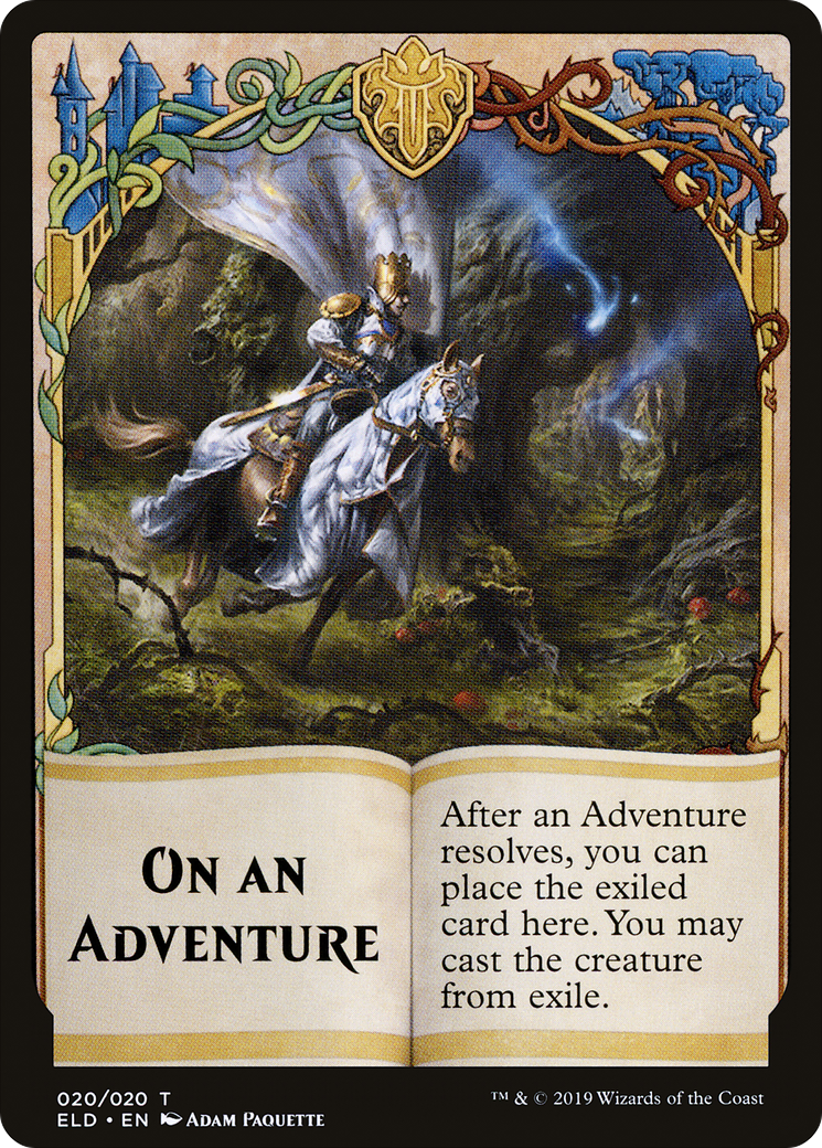 On an Adventure (TELD-020) - Throne of Eldraine Tokens