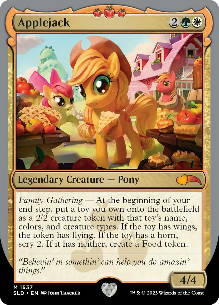 Applejack (SLD-1537) - Secret Lair Drop
