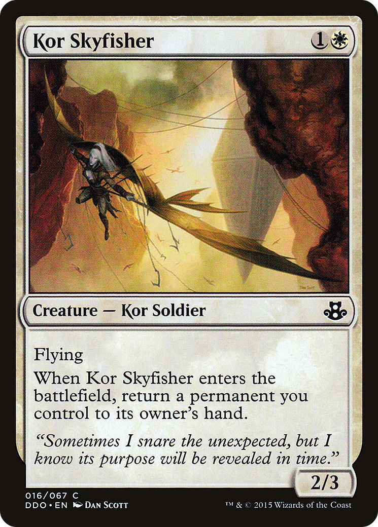 Kor Skyfisher (DDO-016) - Duel Decks: Elspeth vs. Kiora