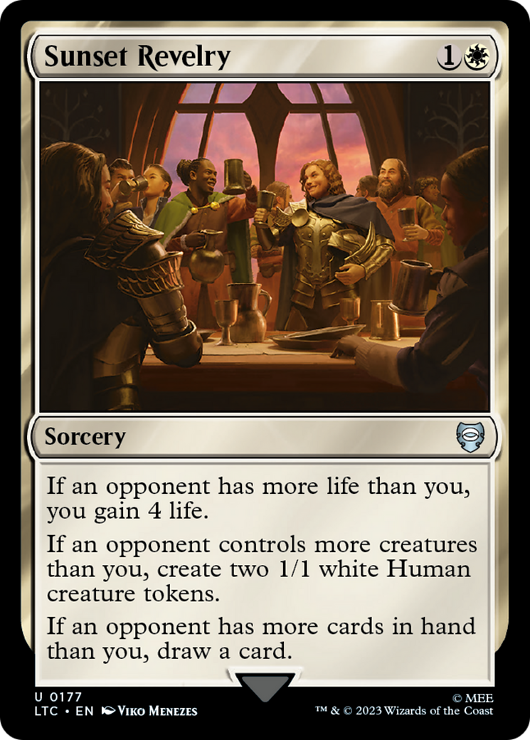 Sunset Revelry (LTC-177) - Tales of Middle-earth Commander