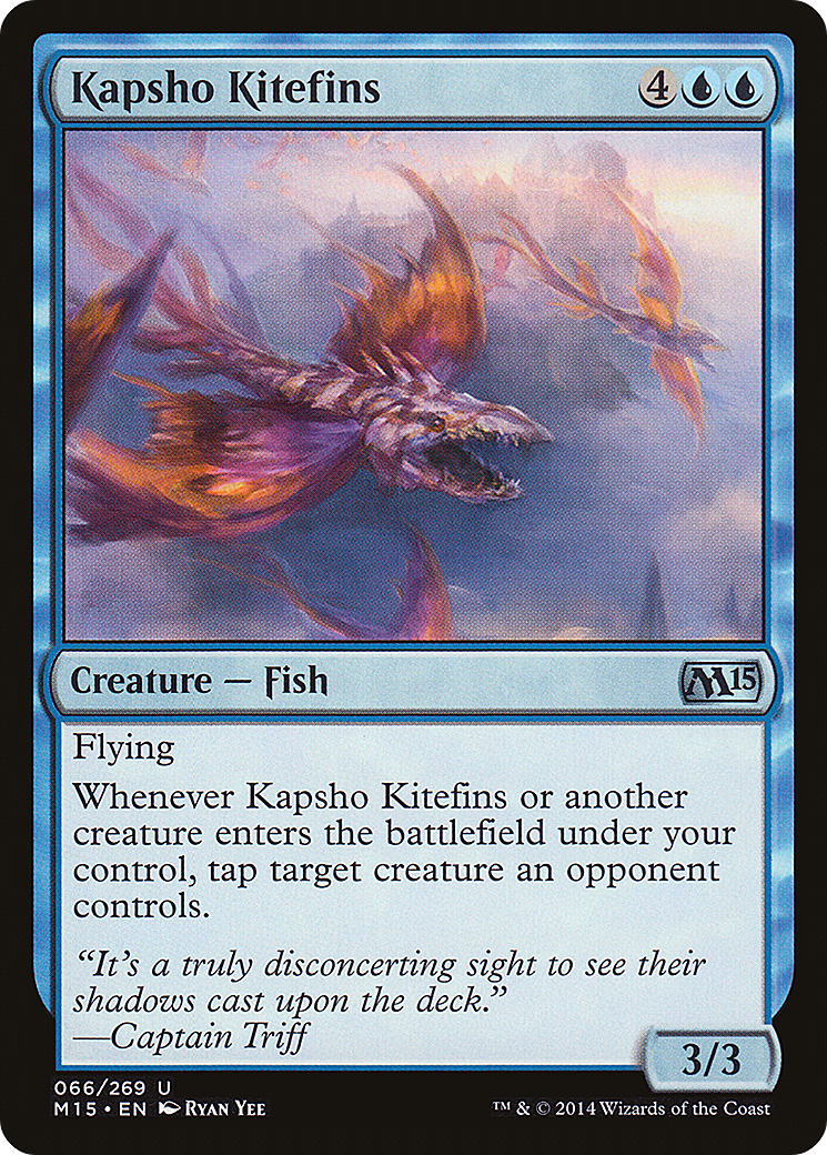 Kapsho Kitefins (M15-066) - Magic 2015 Foil