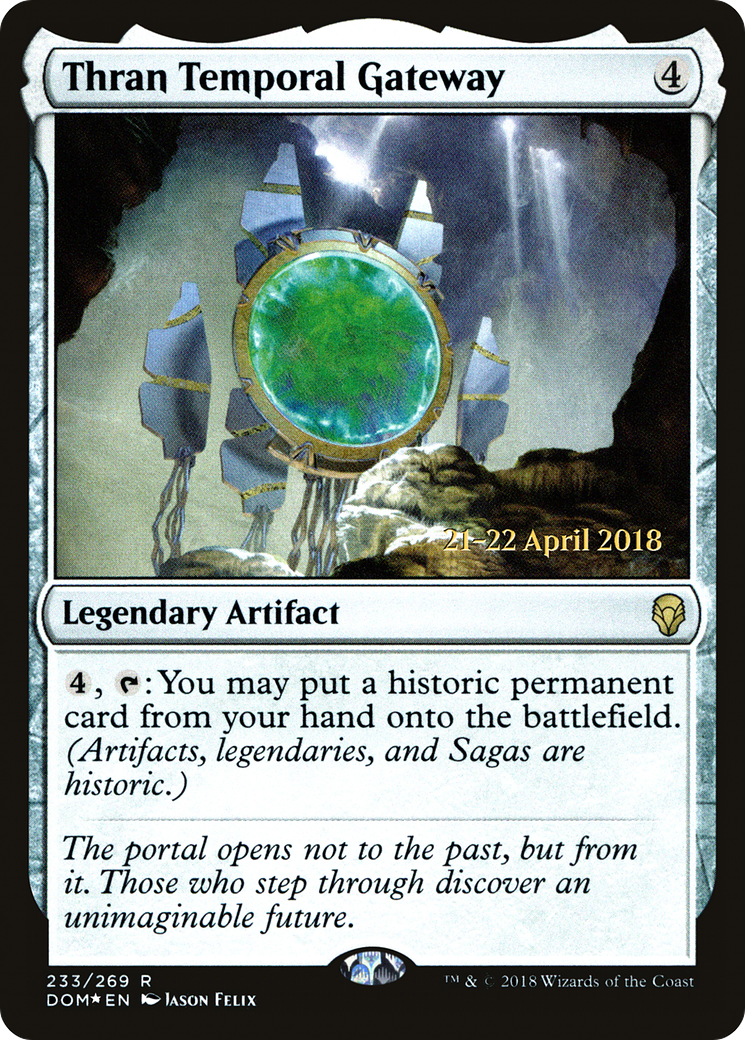 Thran Temporal Gateway (PRE-233) - Dominaria Promos Foil