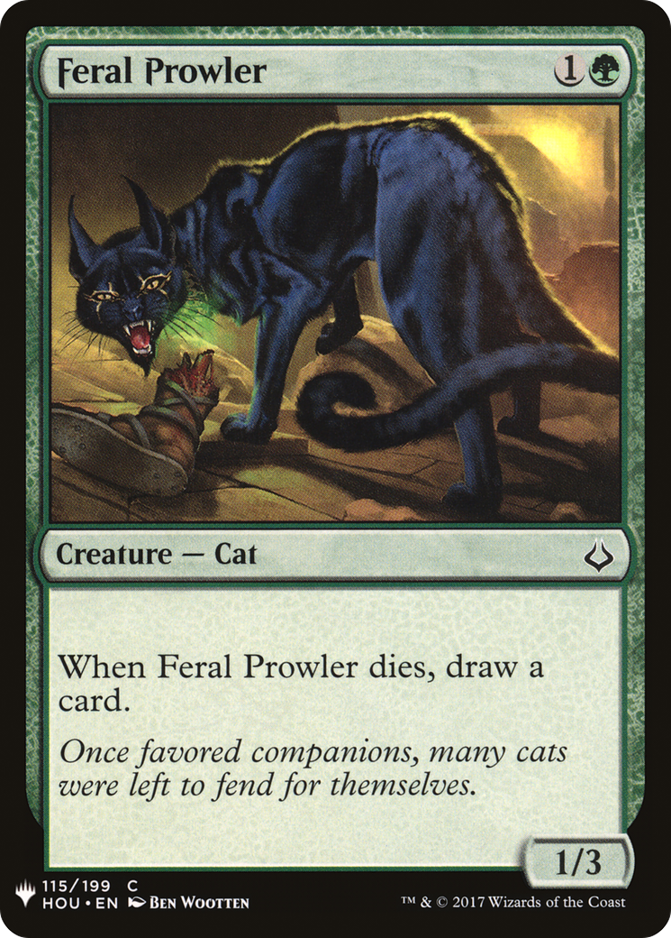 Feral Prowler (LIST-HOU-115) - The List
