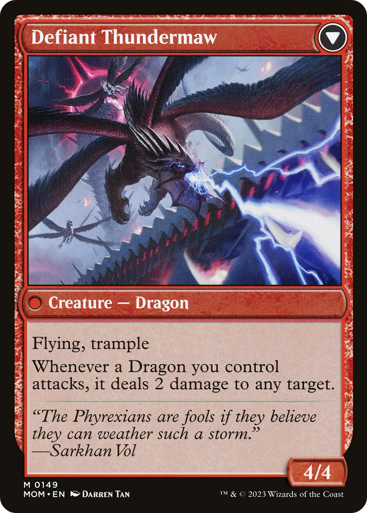 Invasion of Tarkir (MOM-149) - March of the Machine Foil