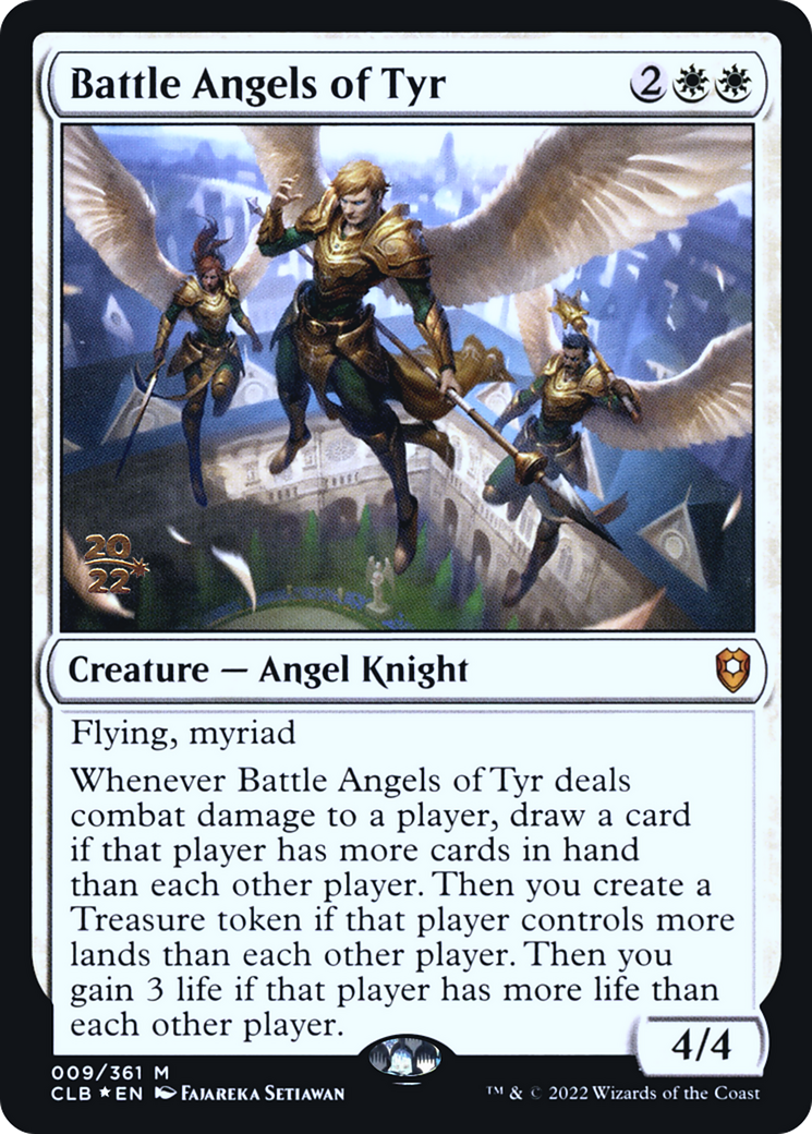 Battle Angels of Tyr (PRE-009) - Battle for Baldur's Gate Promos Foil