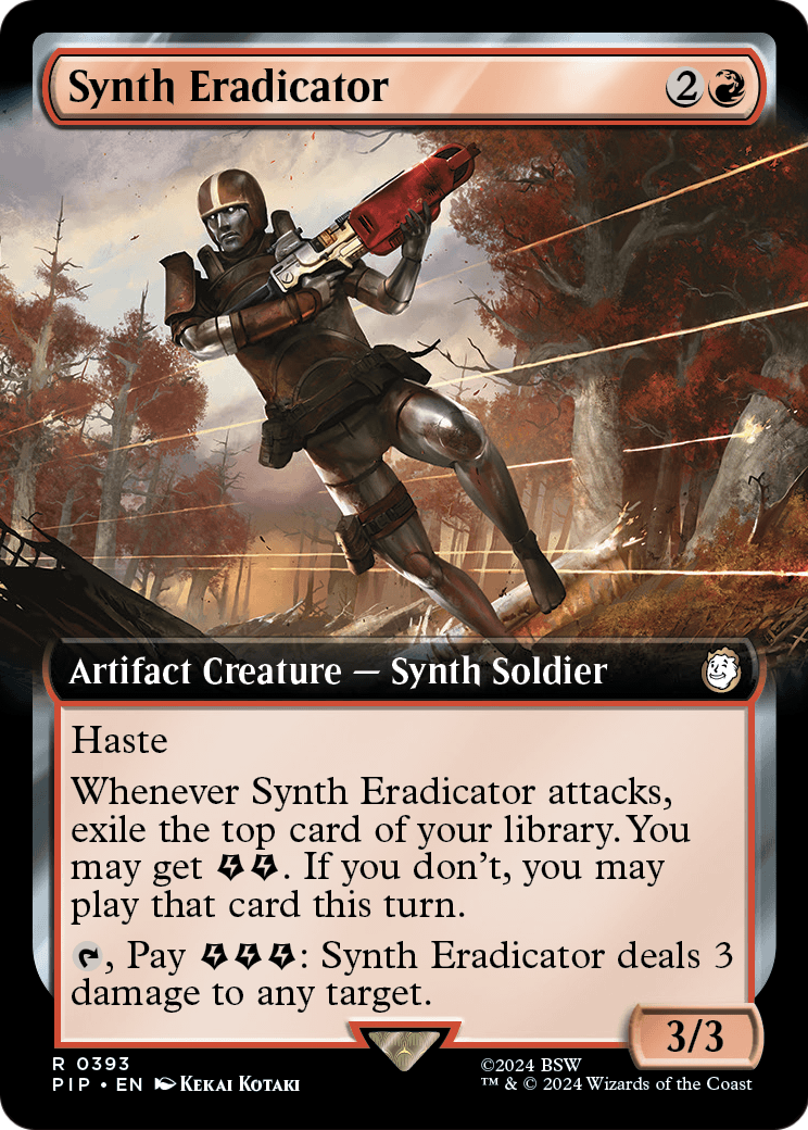 Synth Eradicator (Extended Art) (PIP-393) - Fallout: (Extended Art)