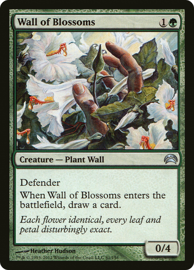 Wall of Blossoms (PC2-081) - Planechase 2012