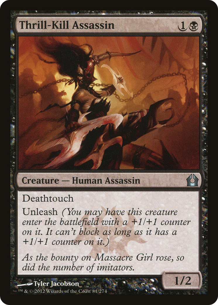 Thrill-Kill Assassin (RTR-081) - Return to Ravnica