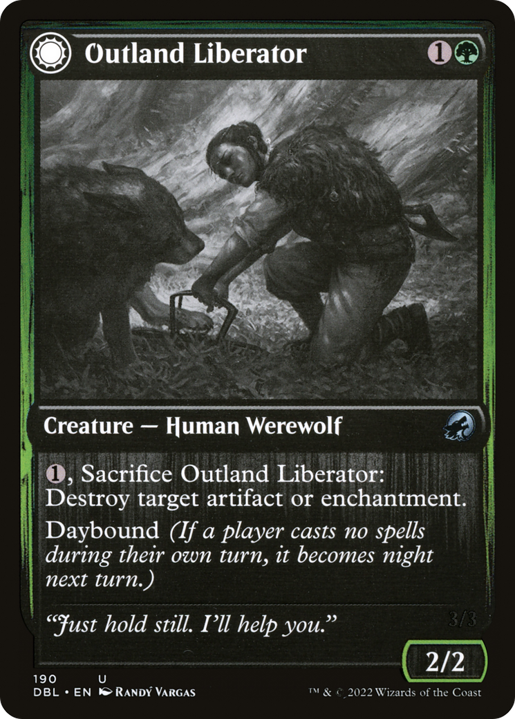 Outland Liberator (DBL-190) - Innistrad: Double Feature: (Double Faced Transform)