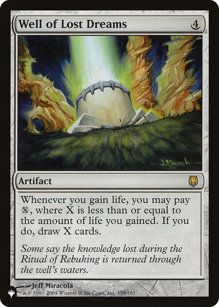 Well of Lost Dreams (LIST-159) - The List