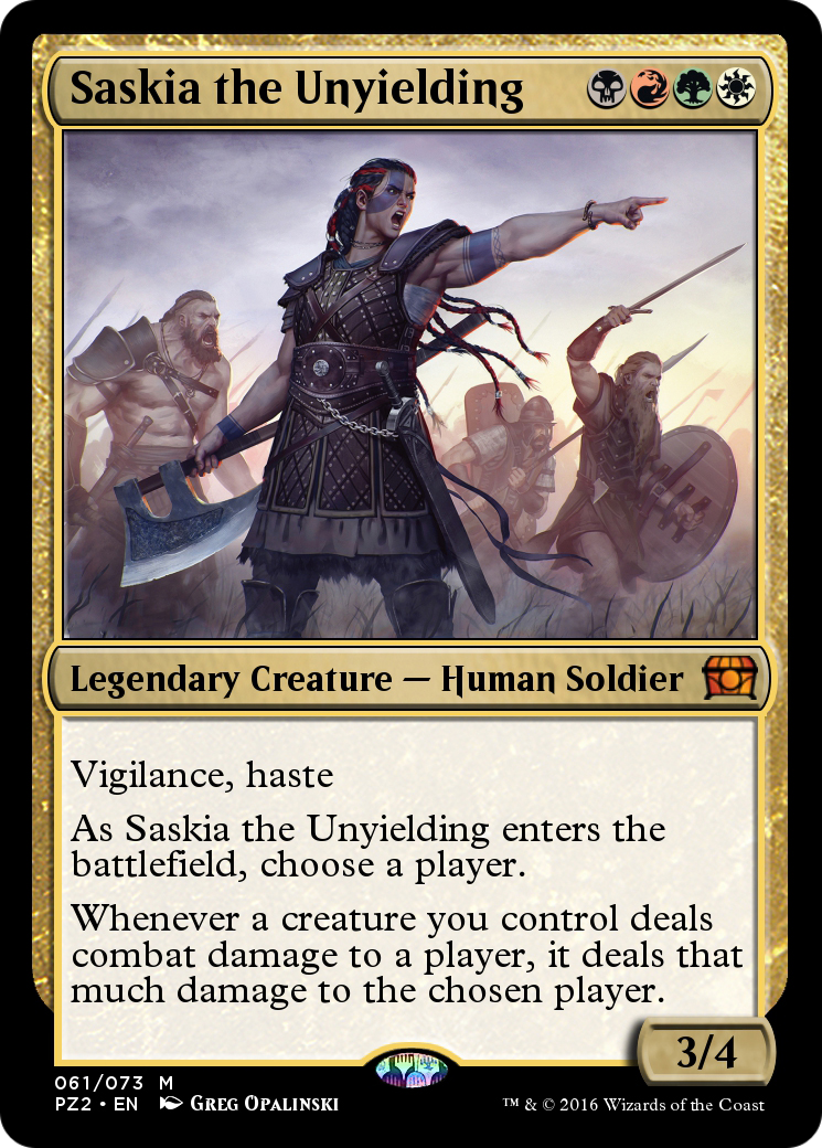 Saskia the Unyielding (PZ2-061) - Treasure Chest