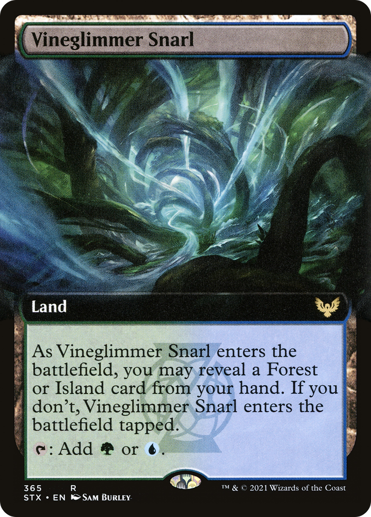Vineglimmer Snarl (Extended Art) (STX-365) - Strixhaven: School of Mages: (Extended Art)