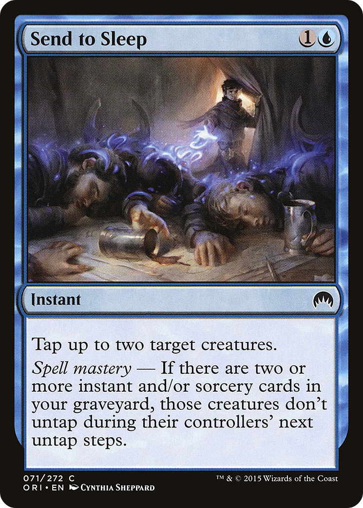 Send to Sleep (ORI-071) - Magic Origins Foil