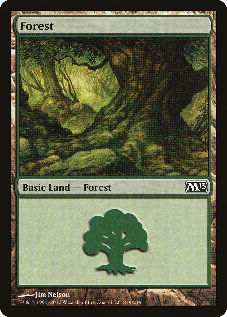 Forest (249) (M13-249) - Magic 2013 Foil