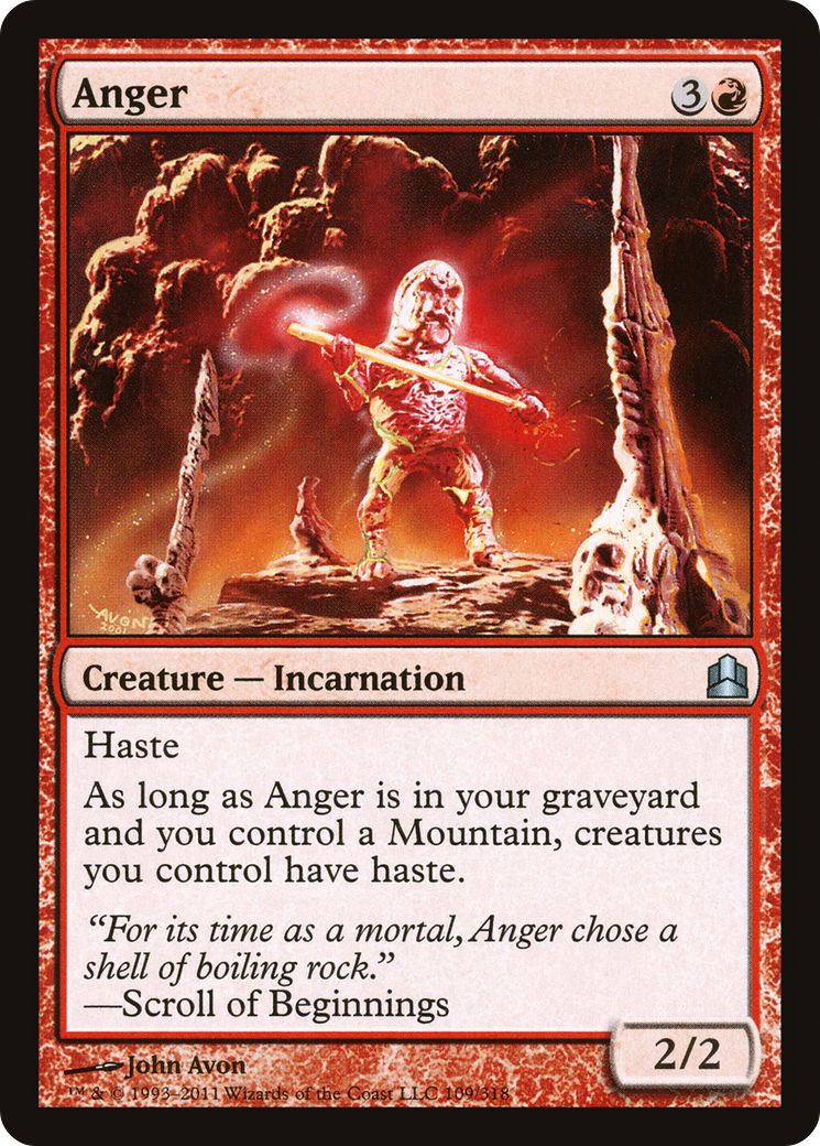 Anger (CMD-109) - Commander 2011