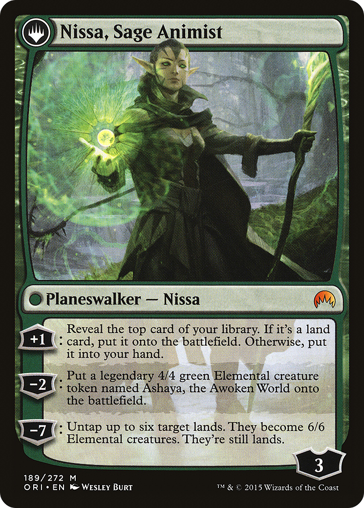 Nissa, Vastwood Seer (LIST-189) - The List: (originpwdfc)