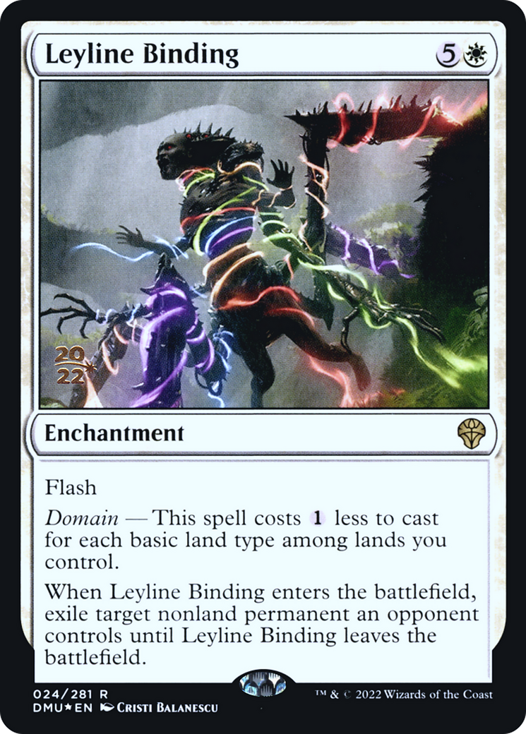 Leyline Binding (PRE-024) - Dominaria United Promos Foil