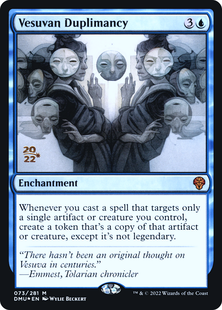 Vesuvan Duplimancy (PRE-073) - Dominaria United Promos Foil