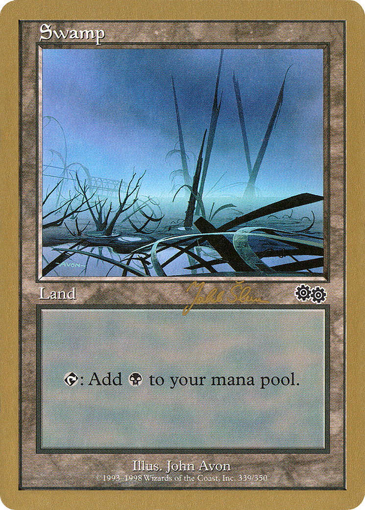 Swamp (339) - 1999 Jakub Slemr (USG) (WCD-) - World Championship Decks 1999