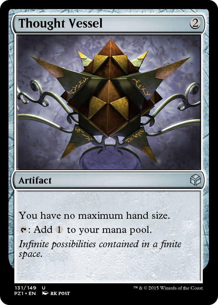 Thought Vessel (PZ1-131) - Legendary Cube Prize Pack Foil