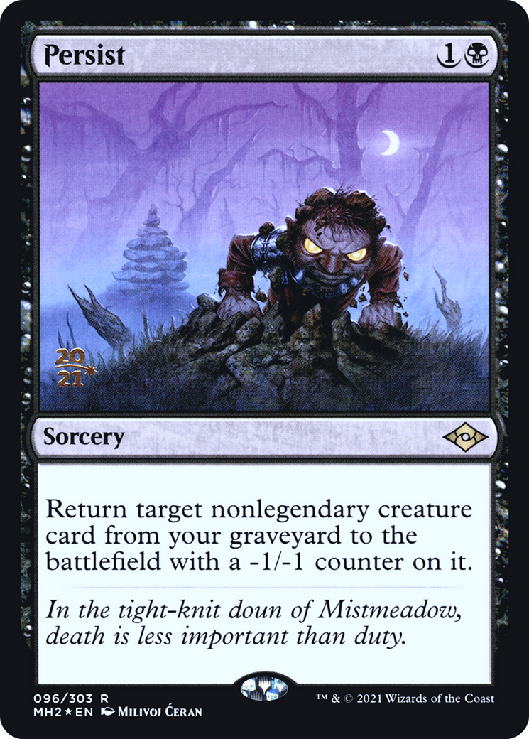 Persist (PRE-096) - Modern Horizons 2 Promos Foil