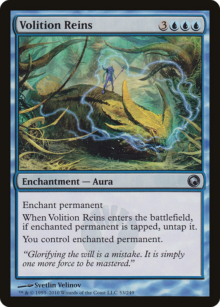 Volition Reins (SOM-053) - Scars of Mirrodin Foil