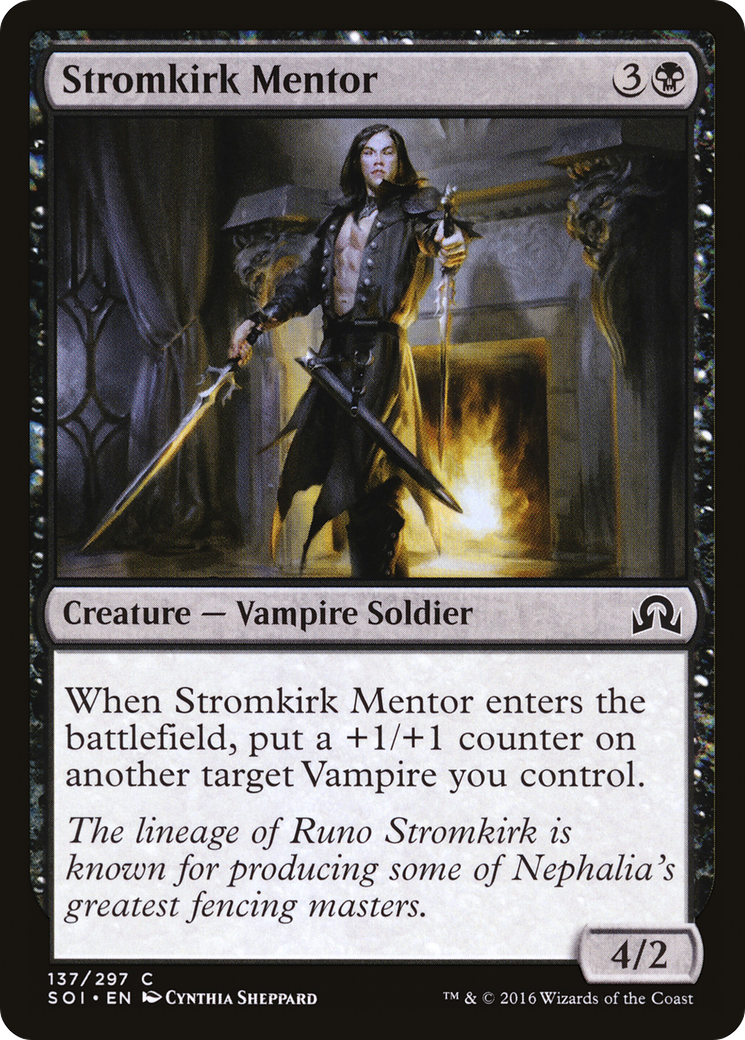 Stromkirk Mentor (SOI-137) - Shadows over Innistrad