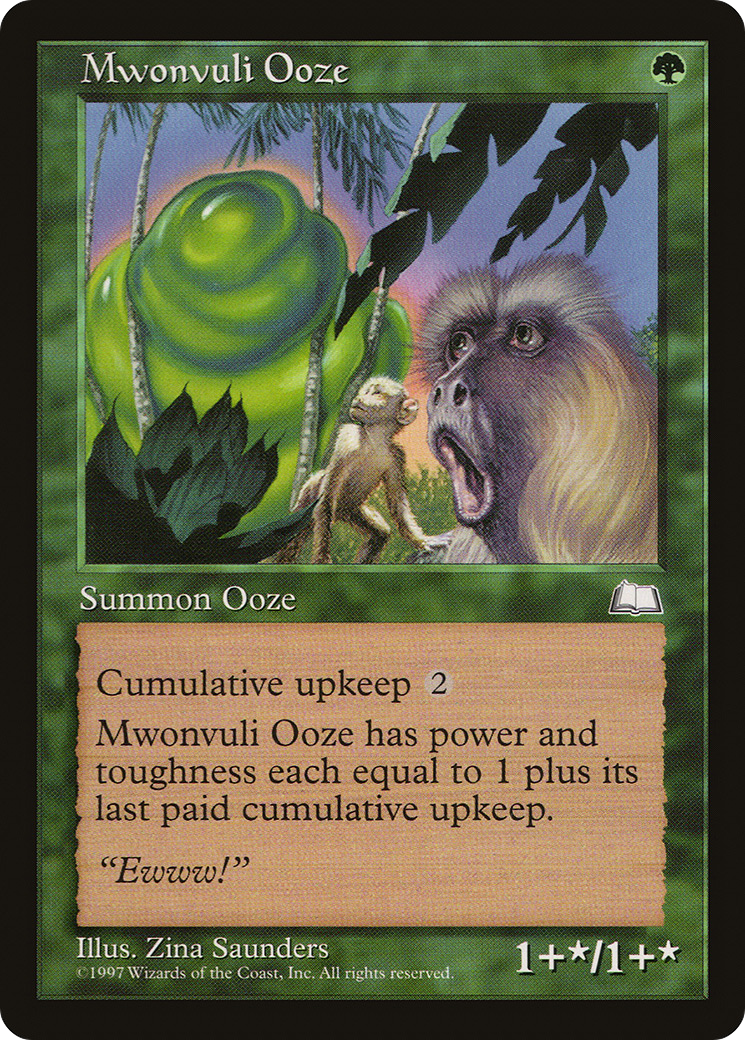 Mwonvuli Ooze (WTH-) - Weatherlight