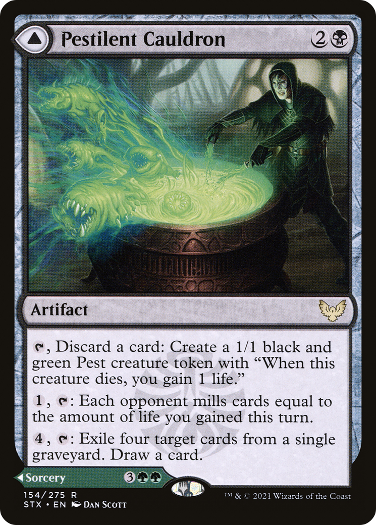 Pestilent Cauldron (STX-154) - Strixhaven: School of Mages Foil