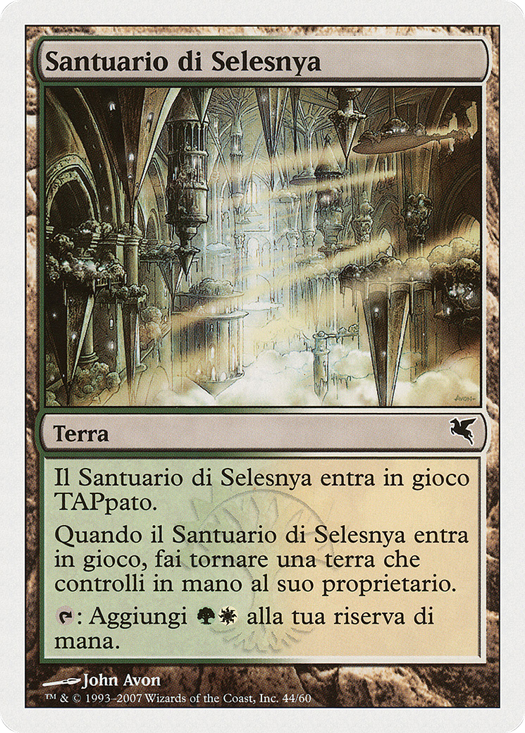 Selesnya Sanctuary (Italian) - "Santuario di Selesnya" (L44) (PSAL-L44) - Salvat 2005