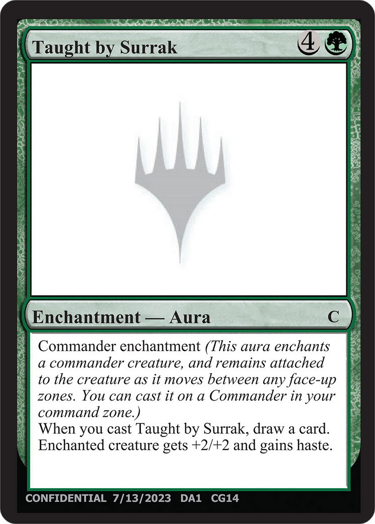 Taught by Surrak (UNK-CG14) - Unknown Event