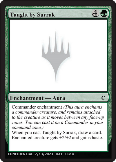 Taught by Surrak (UNK-CG14) - Unknown Event