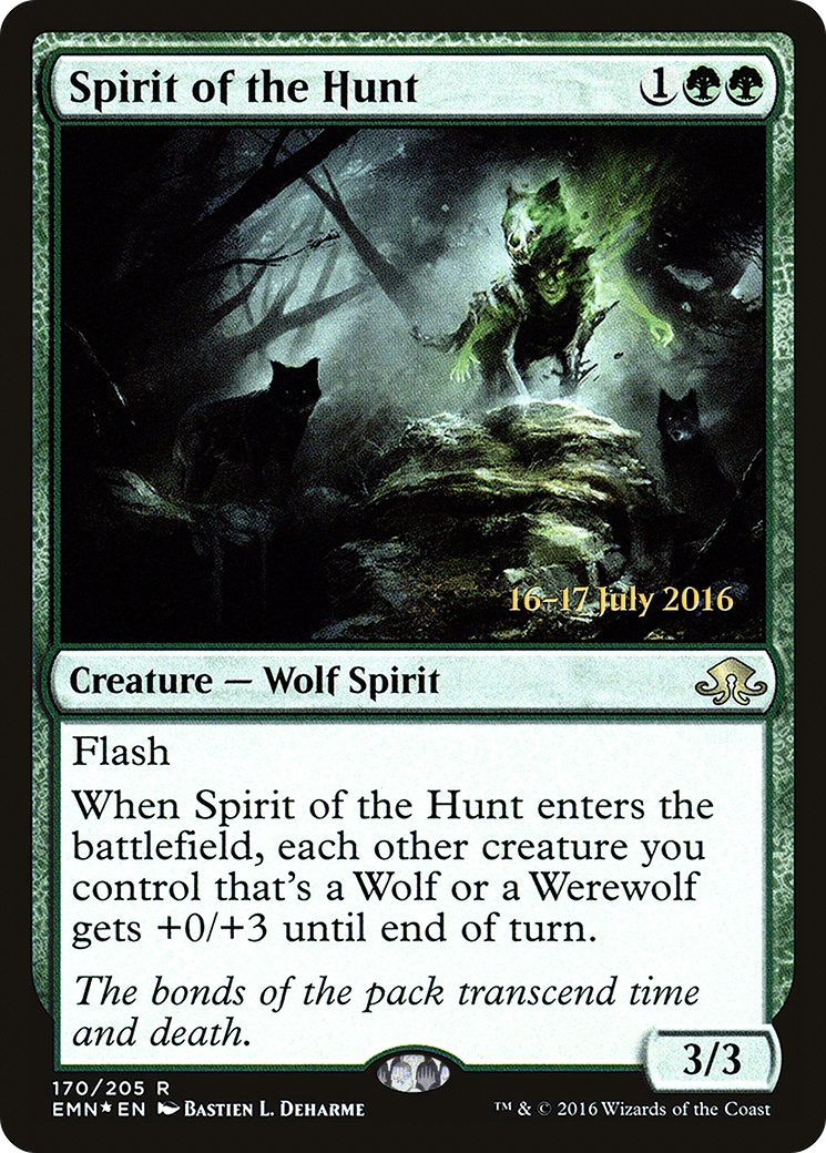 Spirit of the Hunt (PRE-170) - Eldritch Moon Promos Foil