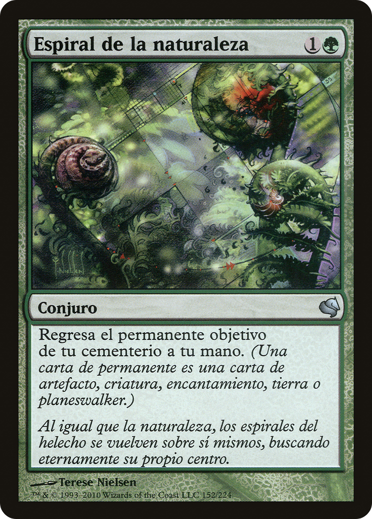 Nature's Spiral (Spanish) - "Espiral de la naturaleza" (PS11-152) - Salvat 2011
