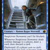 Suspicious Stowaway (MID-080) - Innistrad: Midnight Hunt: (Double Faced Transform)