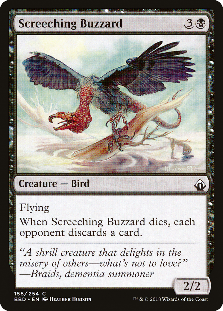 Screeching Buzzard (BBD-158) - Battlebond