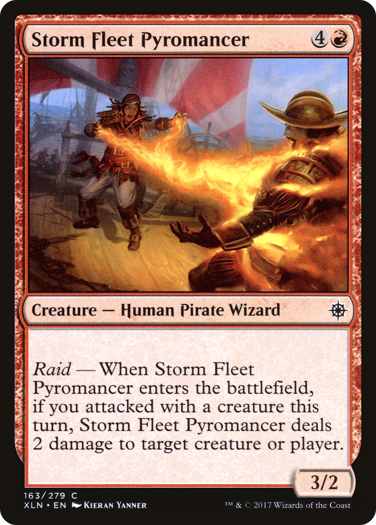 Storm Fleet Pyromancer (XLN-163) - Ixalan Foil