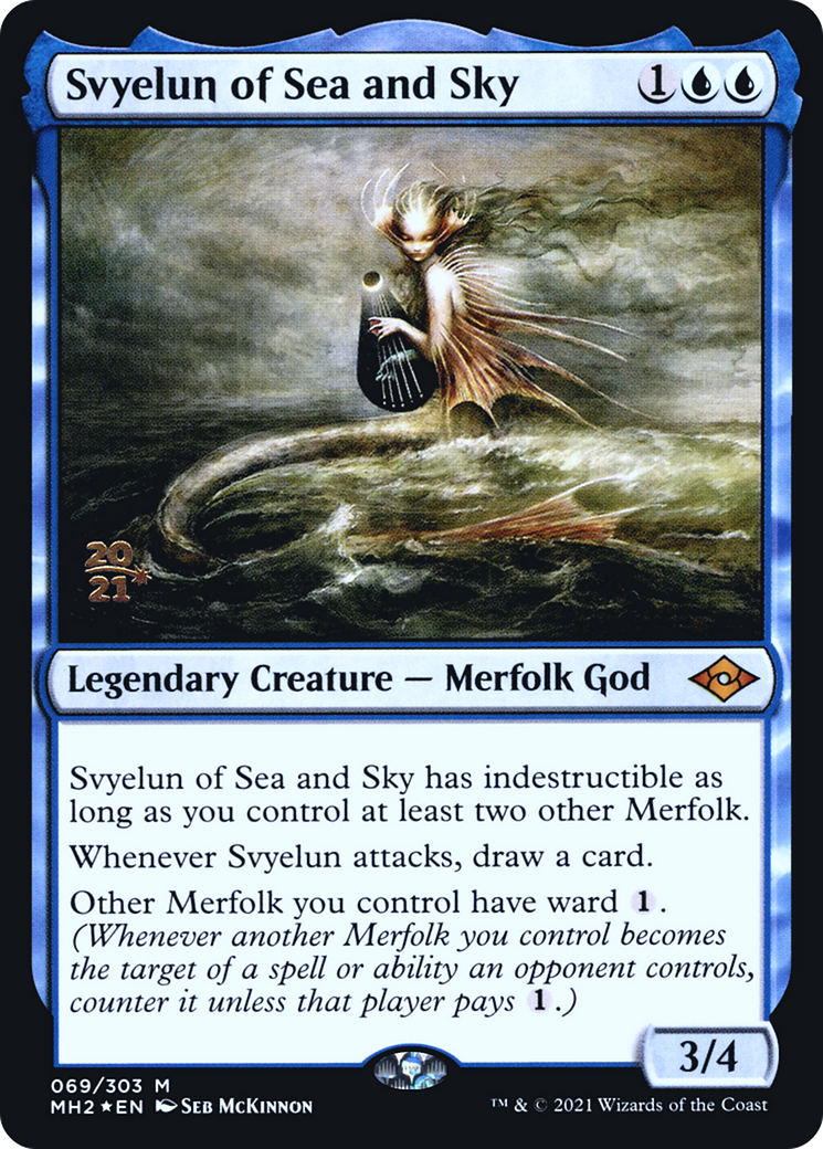 Svyelun of Sea and Sky (PRE-069) - Modern Horizons 2 Promos Foil