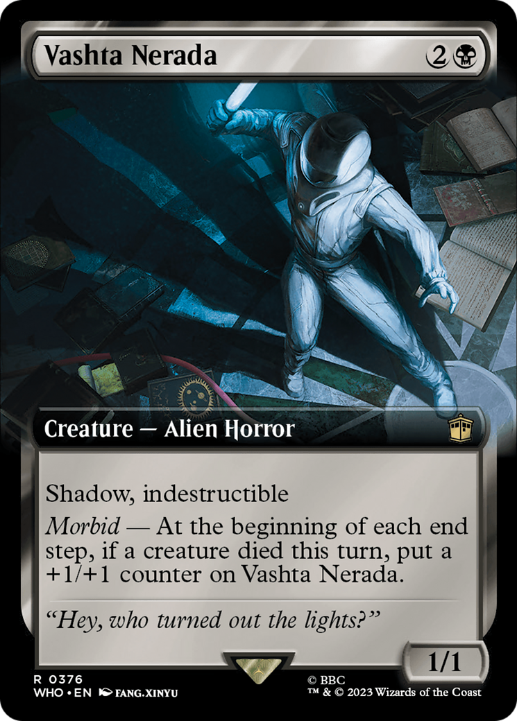 Vashta Nerada (Extended Art) (WHO-376) - Doctor Who: (Extended Art) Foil
