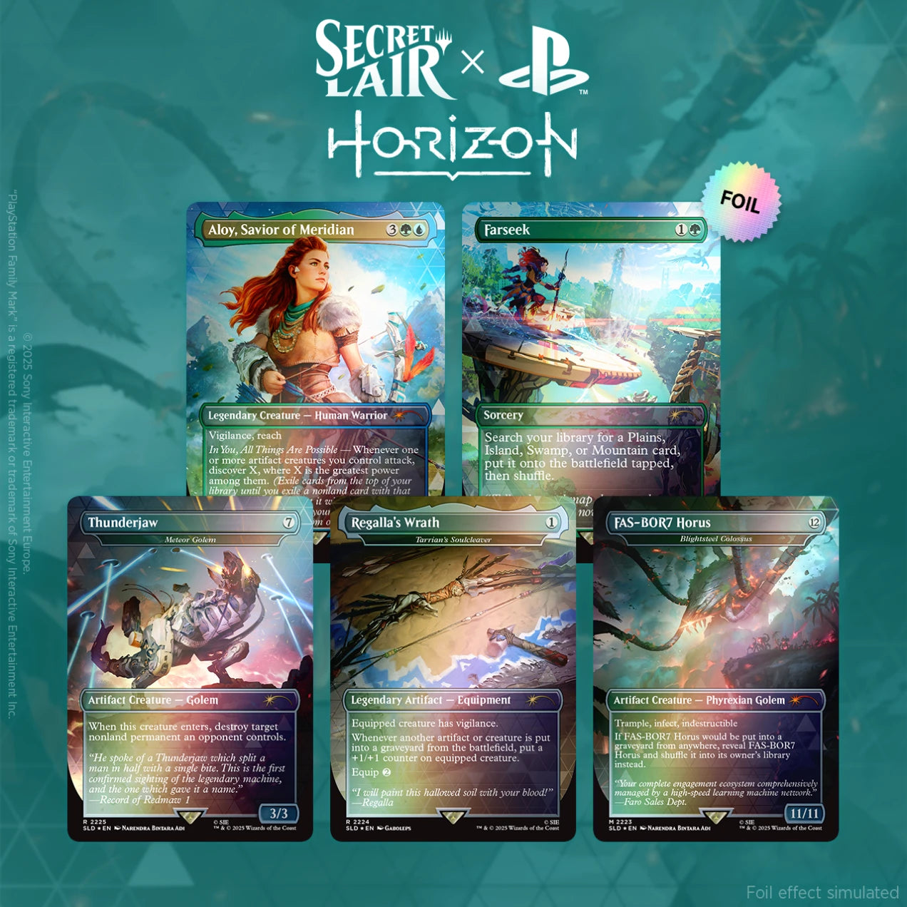MTG: Secret Lair x Horizon: Into the Forbidden West Foil Edition