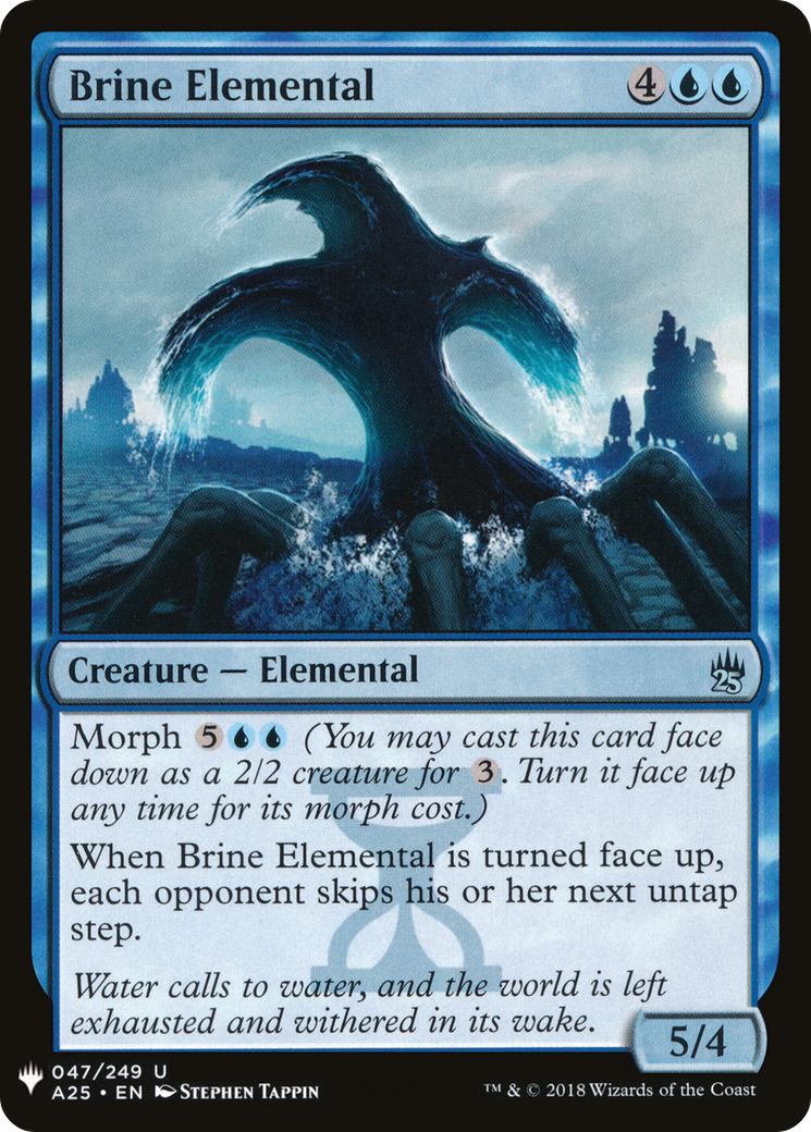 Brine Elemental (LIST-A25-47) - The List