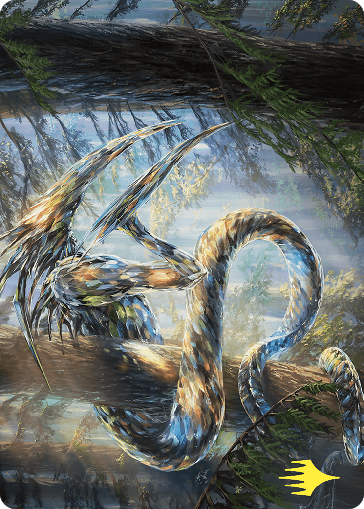Gemhide Sliver // Gemhide Sliver (ACMM-080) - Commander Masters Art Series (Borderless)