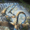 Gemhide Sliver // Gemhide Sliver (ACMM-080) - Commander Masters Art Series (Borderless) Foil