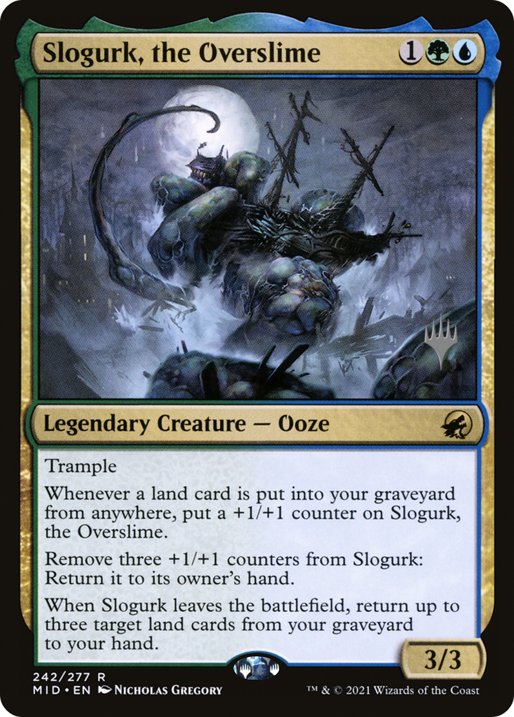 Slogurk, the Overslime (PPMID-242P) - Innistrad: Midnight Hunt Promos Foil