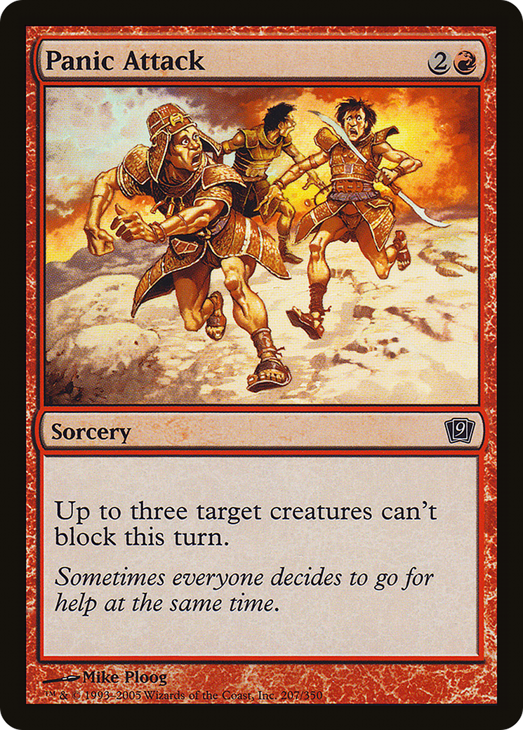 Panic Attack (9ED-207) - 9th Edition Foil
