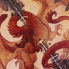 Soul Shatter // Soul Shatter (AZNR-062) - Zendikar Rising Art Series (Borderless) Foil
