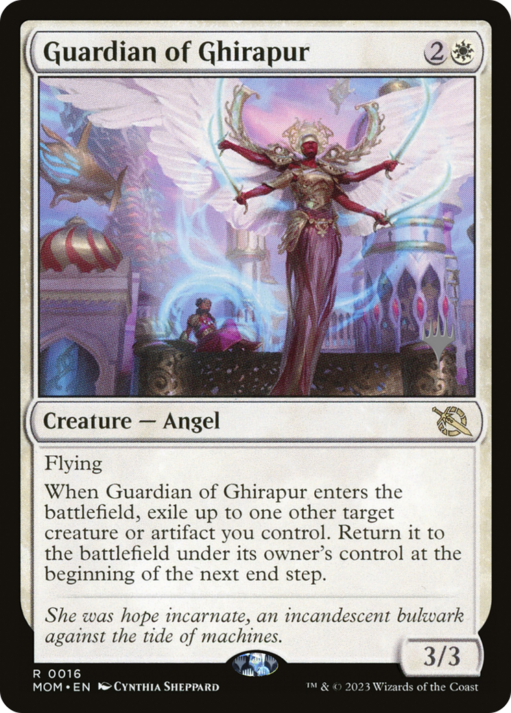 Guardian of Ghirapur (PPMOM-016) - March of the Machine Promos Foil
