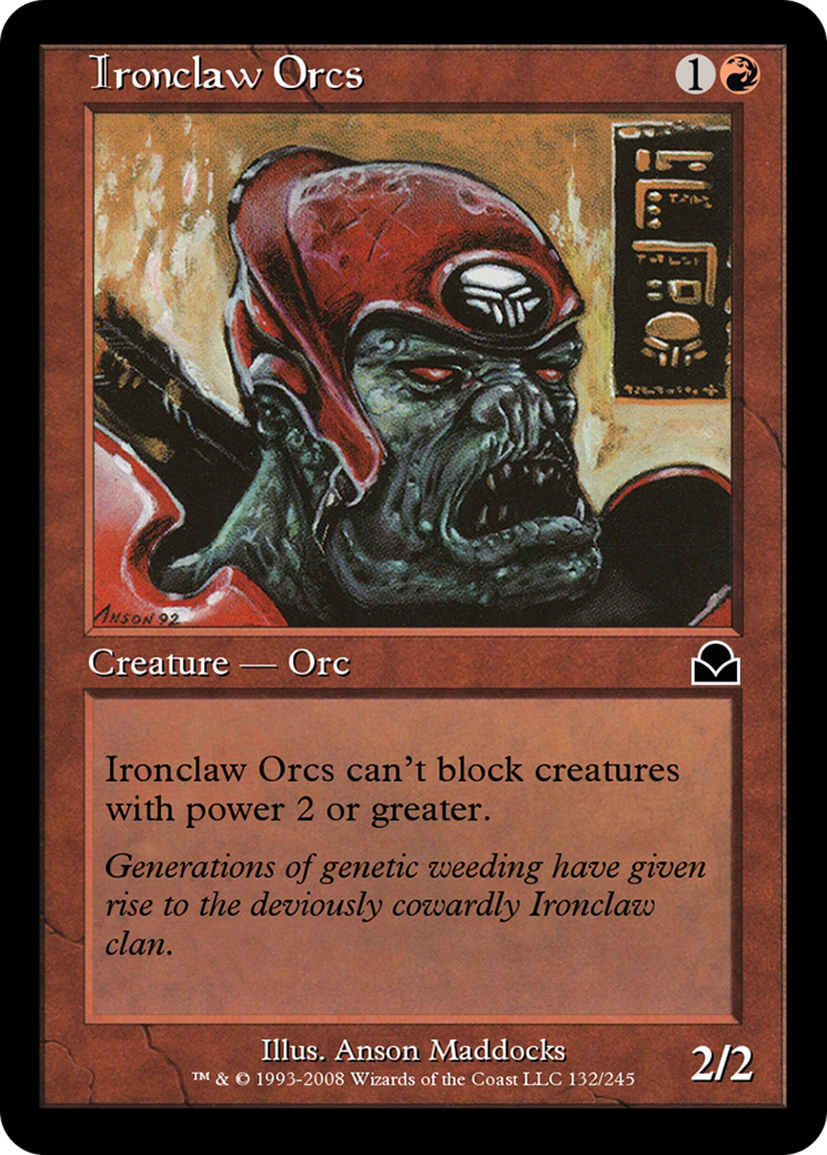 Ironclaw Orcs (ME2-132) - Masters Edition II Foil