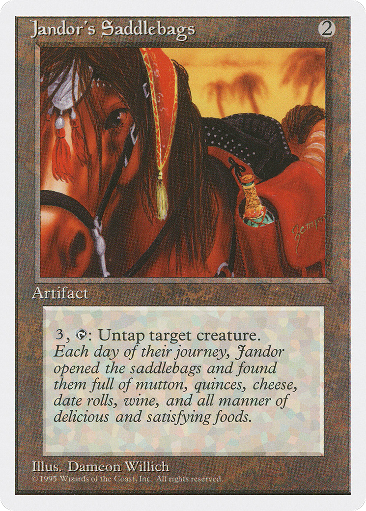 Jandor's Saddlebags (4ED-) - Fourth Edition